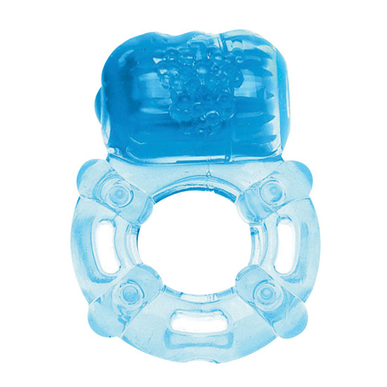 ANILLO PENE CON VIBRACION Y LED AZUL