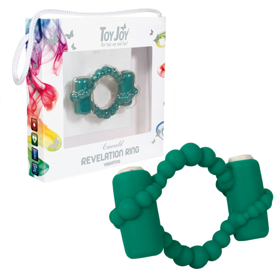 ANILLO PENE CON VIBRADOR VERDE