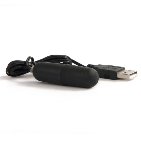 BALA VIBRADORA USB NEGRA