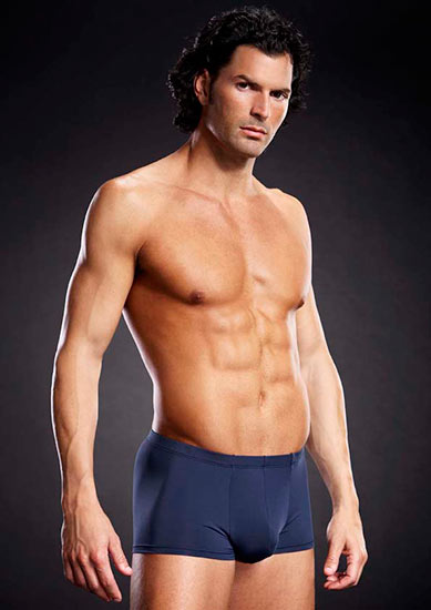 BOXER AZUL DE MICROFIBRA