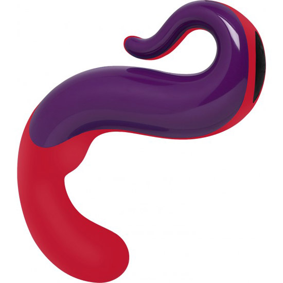DELIGHT VIBRADOR ROJO / VIOLETA  RECARGABLE