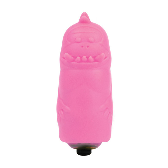 ENJOYABLE BALA VIBRADORA CON FUNDA DEL REY GORILA ROSA
