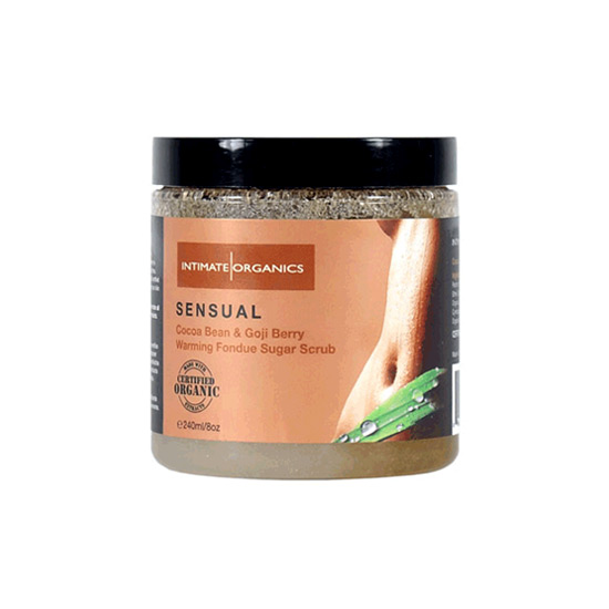 INTIMATE ORGANICS EXFOLIANTE SENSUAL CACAO Y GOJI