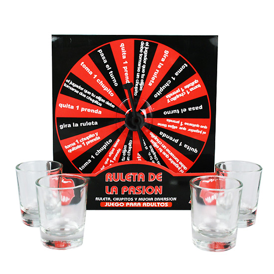 JUEGO CHUPITOS RULETA DE LA PASION