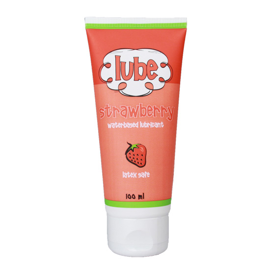 LUBRICANTE BASE AGUA FRESA 100 ML