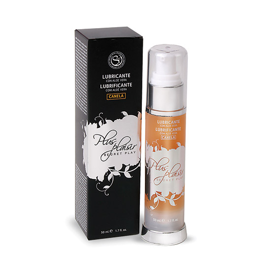 SECRET PLAY PLUS PLAISIR LUBRICANTE CON ALOE VERA CANELA