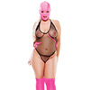 FETISH FANTASY LINGERIE BODY SET LE...