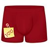 FUNNY BOXERS I LOVE YOU GRANATE