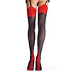 LEG AVENUE MEDIAS NEGRAS OPACAS CON...