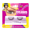 PESTA�AS POSTIZAS NEGRAS CON PURPUR...