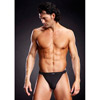 TANGA NEGRO DESCUBIERTO DE MICROFIB...