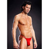 TANGA ROJO DE MICROFIBRA PARA HOMBR...