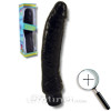 Grow Shop VINIL P-SHAPE VIBRATOR BLA...